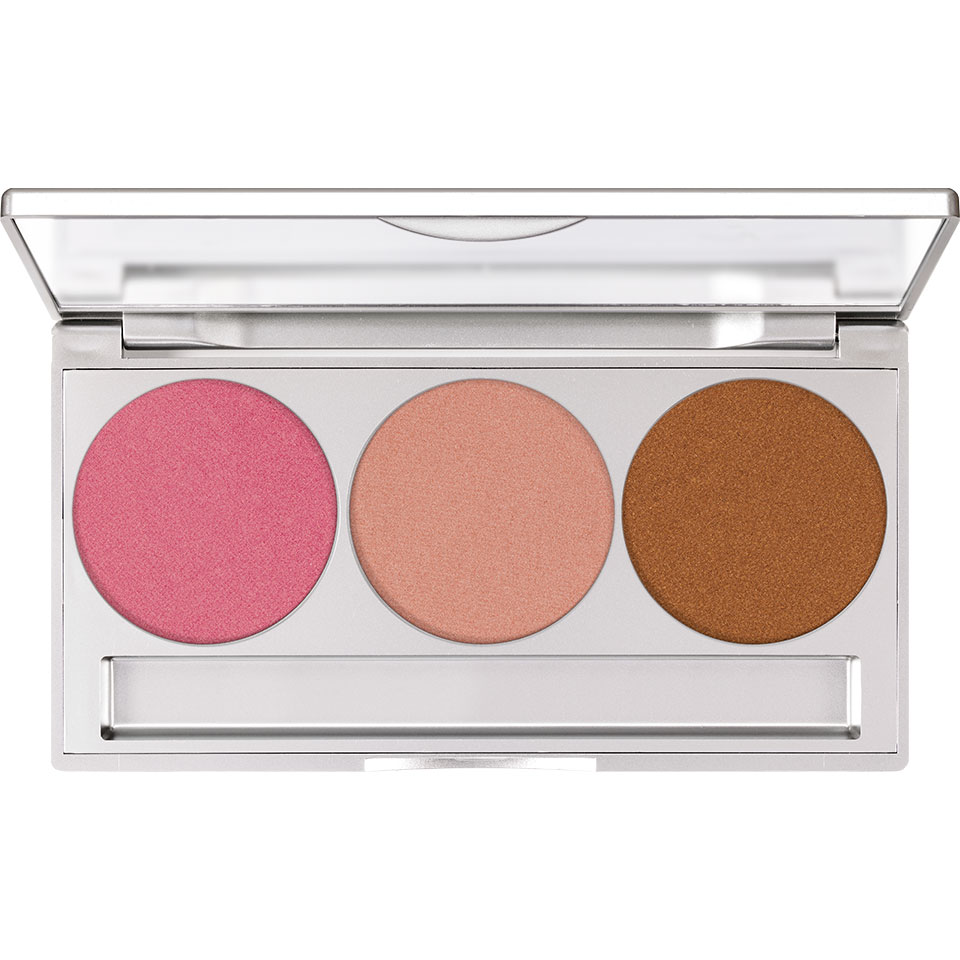 Kryolan Glamour Glow Magnetic Paleta Pudrów Rozświetlających Glow 1