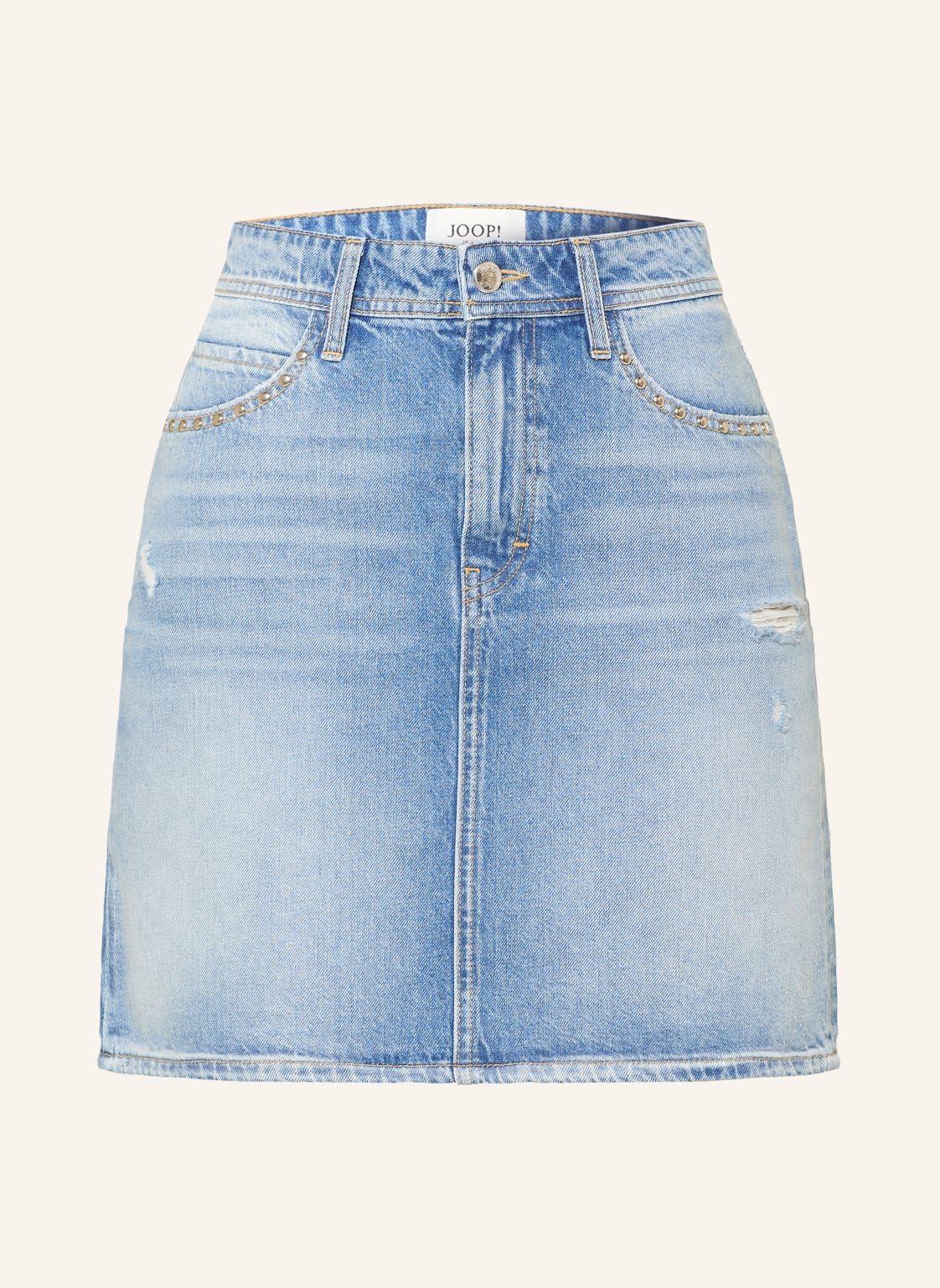 Joop! Jeans Spódnica Jeansowa Rosalie Z Nitami blau