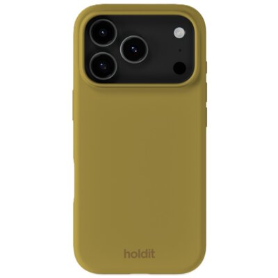 Etui HOLDIT Silicone Case do Apple iPhone 17 Pro Oliwkowy