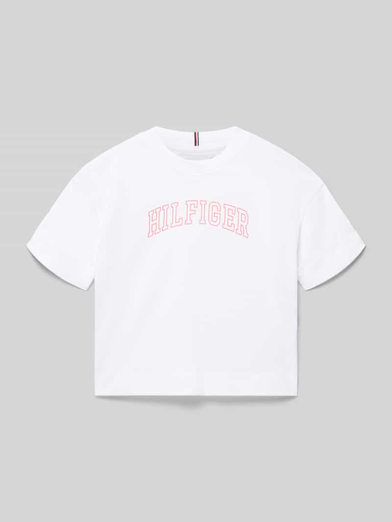 męski t-shirt o kroju regular fit z czystej bawełny