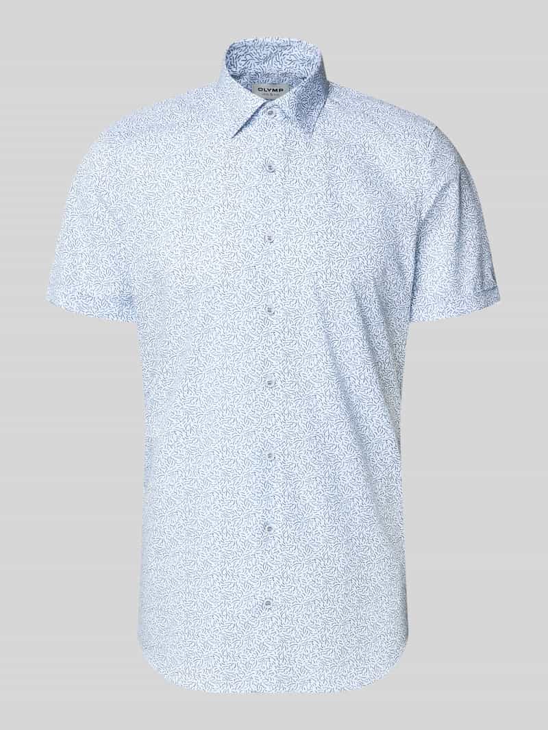 Koszula o kroju slim fit biznes z kołnierzykiem typu kent