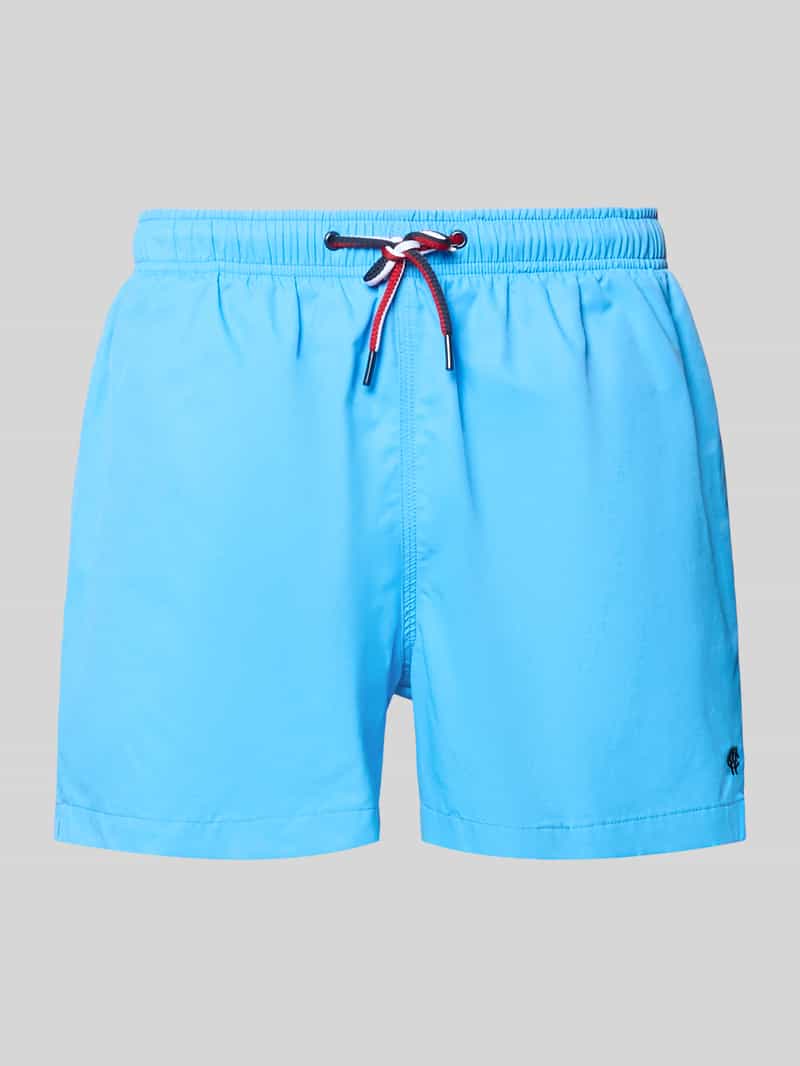 Spodenki kąpielowe z elastycznym pasem i tunelem