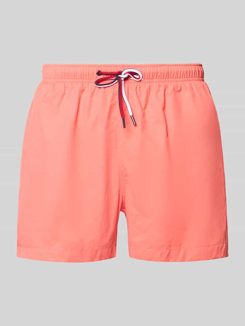 Spodenki kąpielowe z elastycznym pasem i tunelem