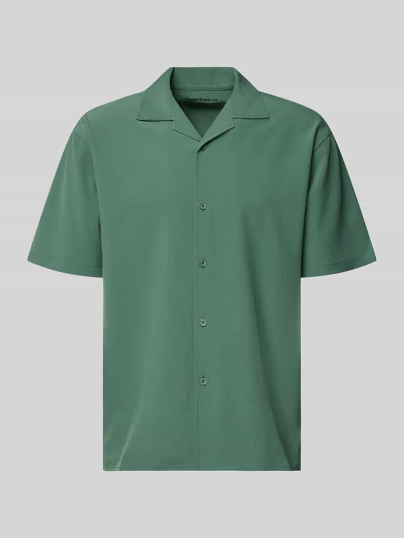 Koszula casual z kołnierzem rewersowym, krój regular fit