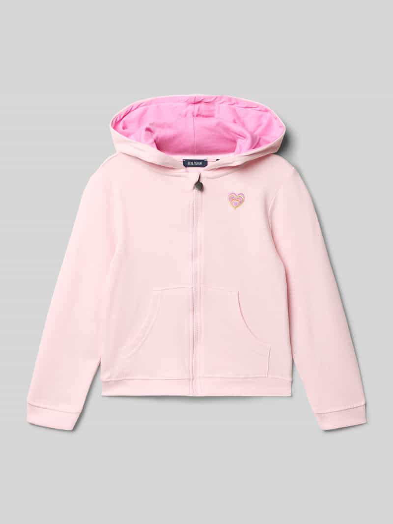 bluza rozpinana z kapturem i zamkiem błyskawicznym