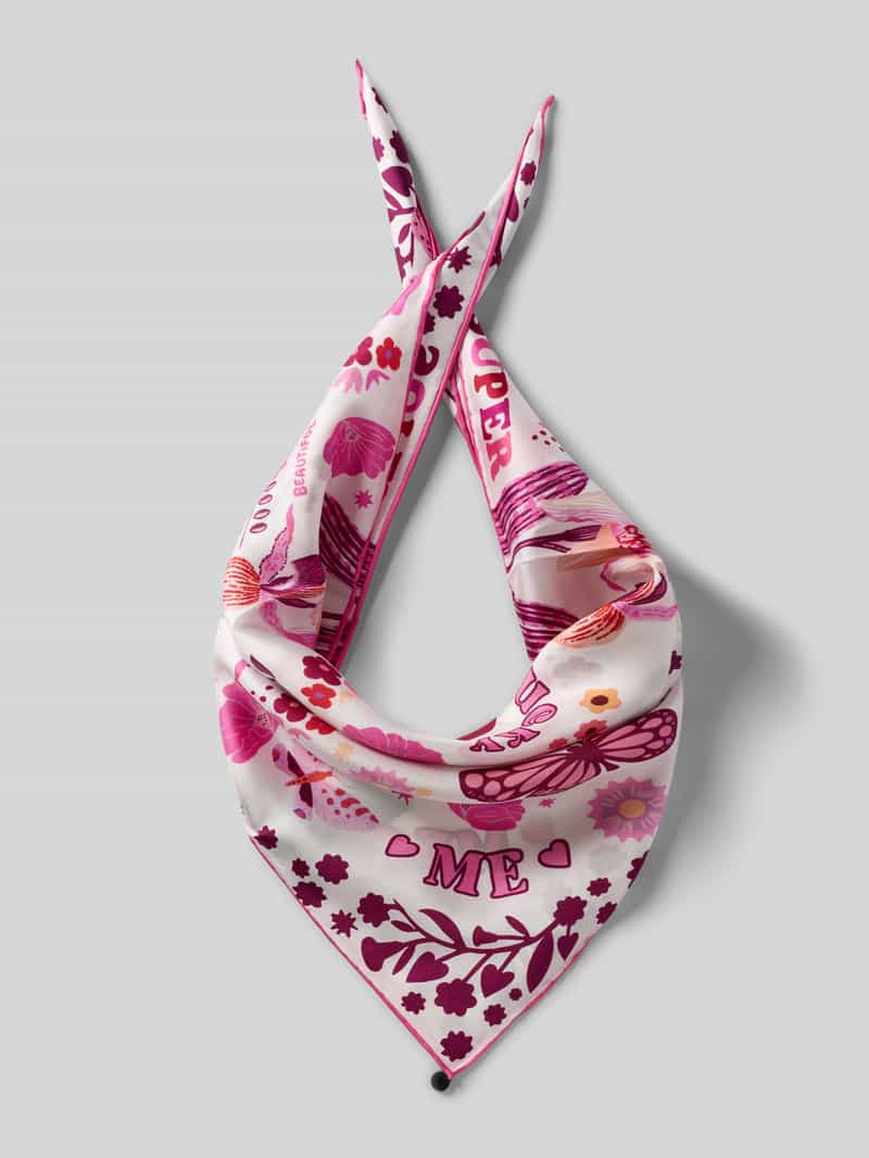 Chusta z jedwabiu model 'PRINTED NICKI SILK'