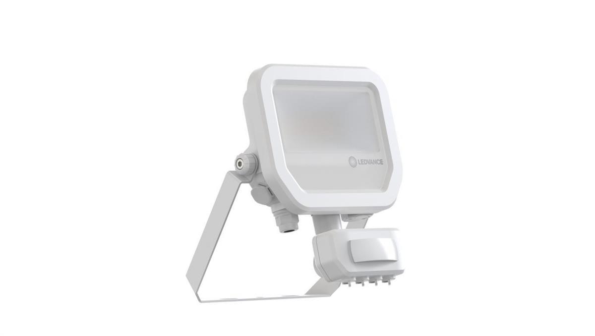 LEDVANCE Projektor LED FLOOD PFM 10 SENSOR P 8W/6W 1200lm/850lm 4000K 840 PS SY100 biały