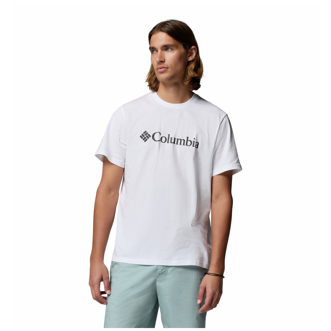 Koszulka męska Columbia CSC Basic Logo™ Tee Rozmiar: XXL / Kolor: biały