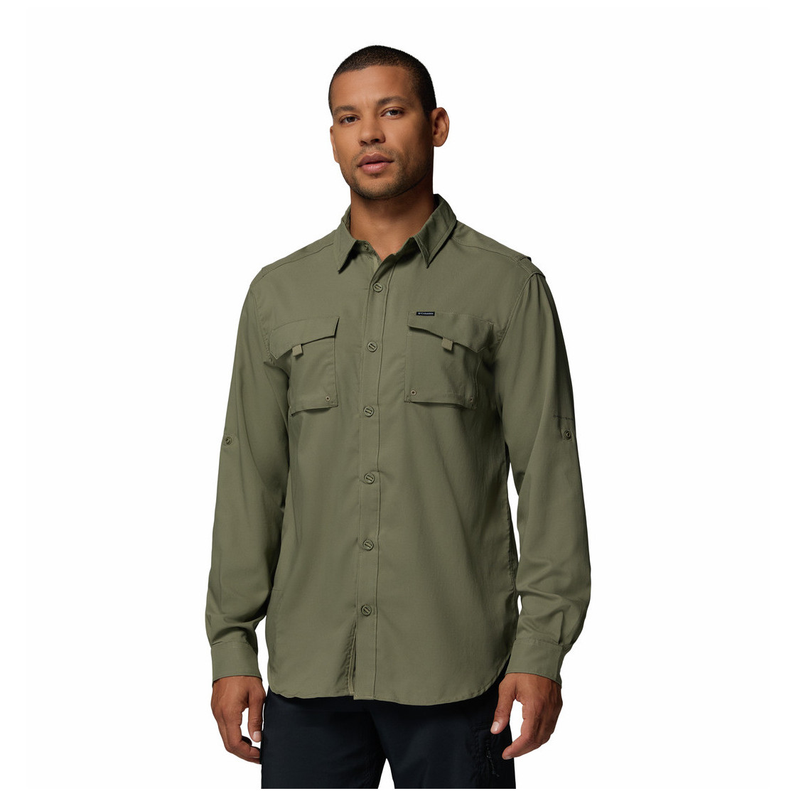 Koszula męska Columbia Silver Ridge™ Utility II LS Shirt Rozmiar: XL / Kolor: zielony