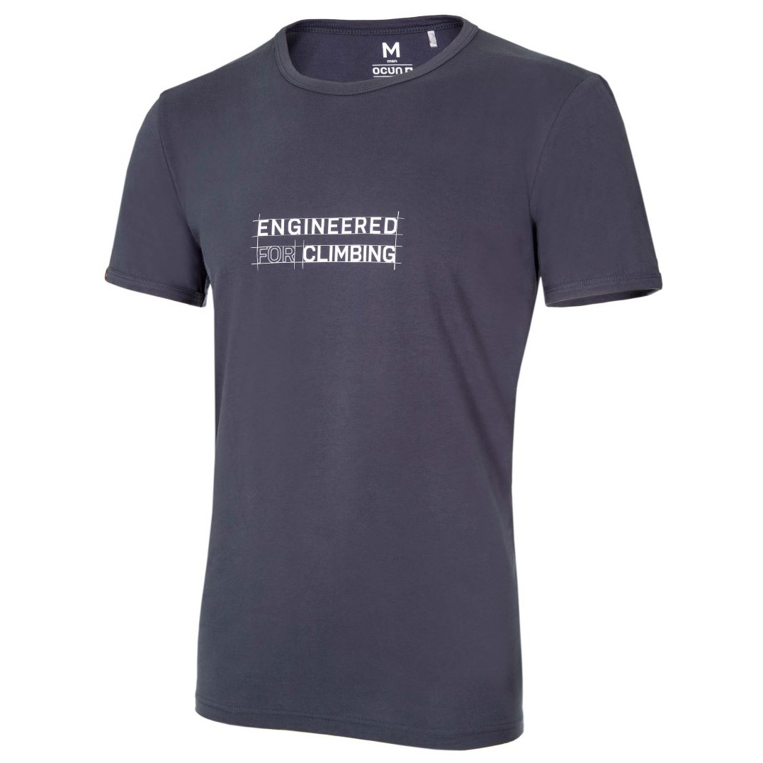 Koszulka męska Ocún Classic T Organic Men Rozmiar: L / Kolor: ciemnoszary
