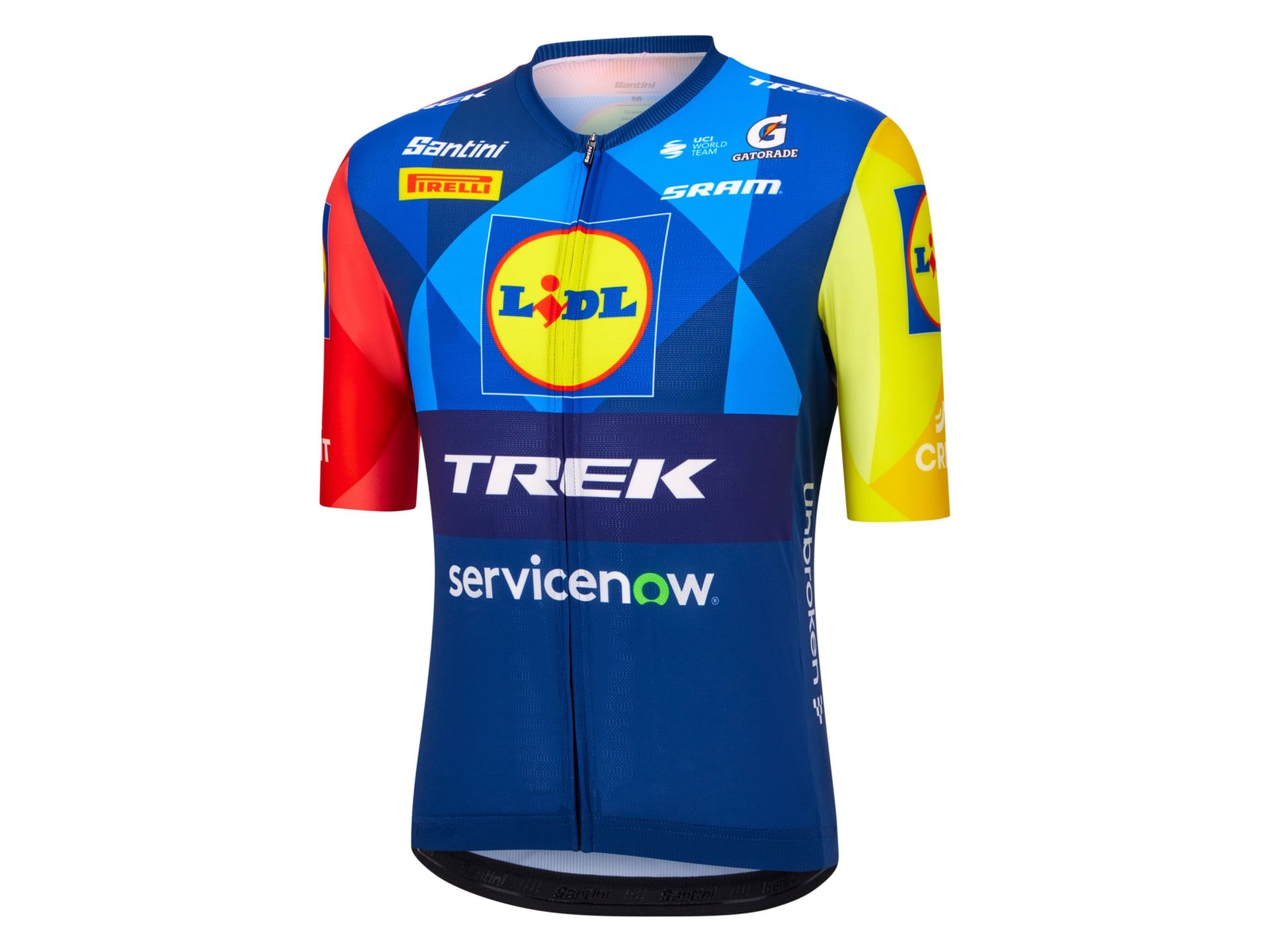 Santini Koszulka męska z krótkim rękawem Team Lidl-Trek 2026 (L)
