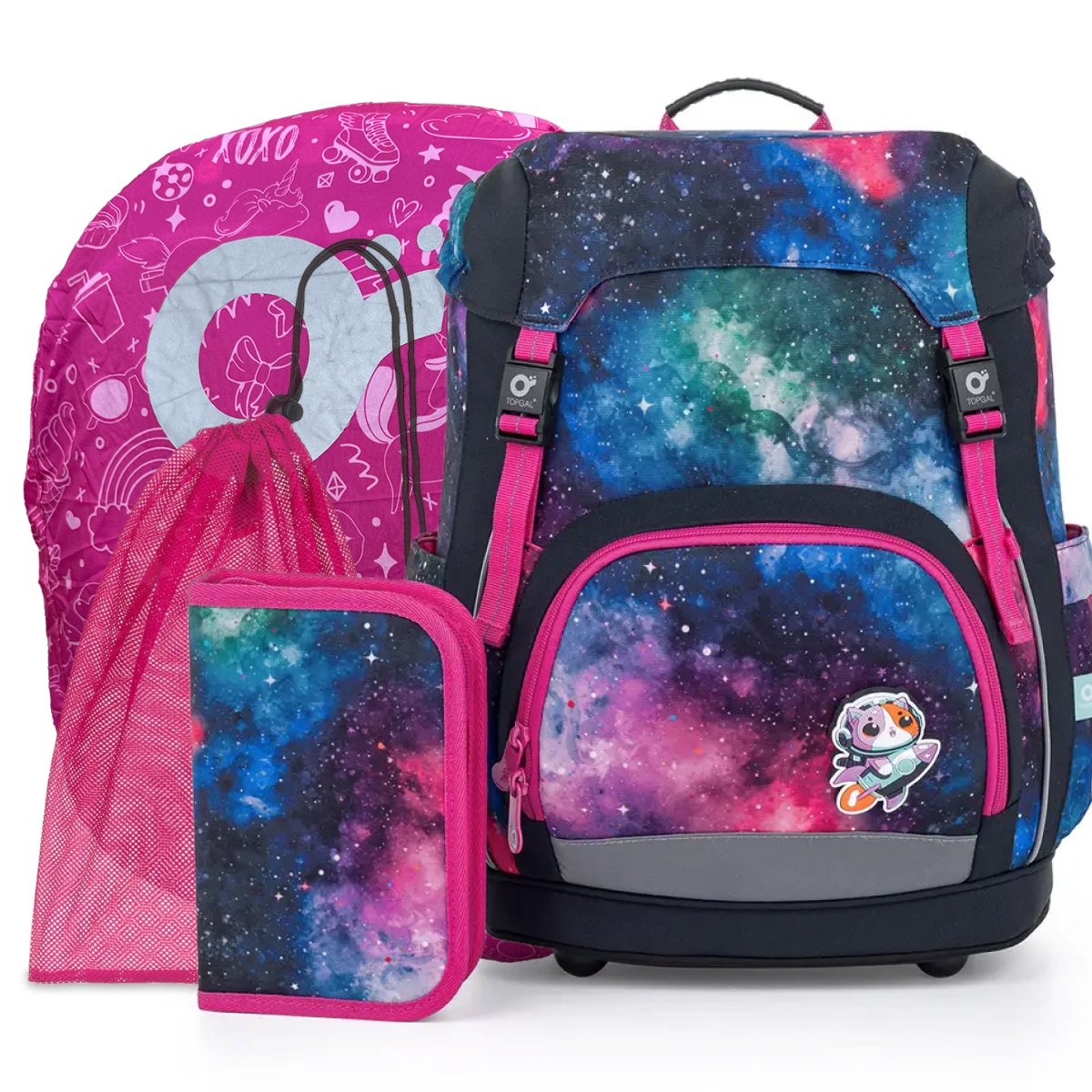 Topgal Komplet szkolny KIRA 26004 SET 4IN1