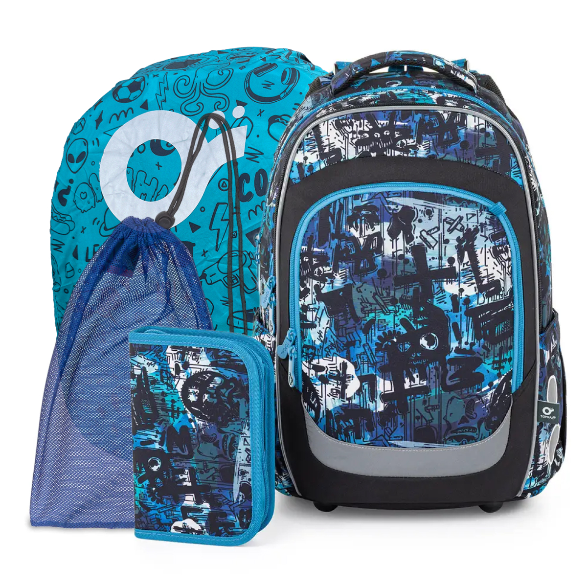 Topgal Komplet szkolny LORI 26020 SET 4IN1