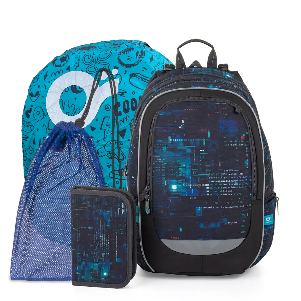 Topgal Komplet szkolny CODA 26021 SET 4IN1