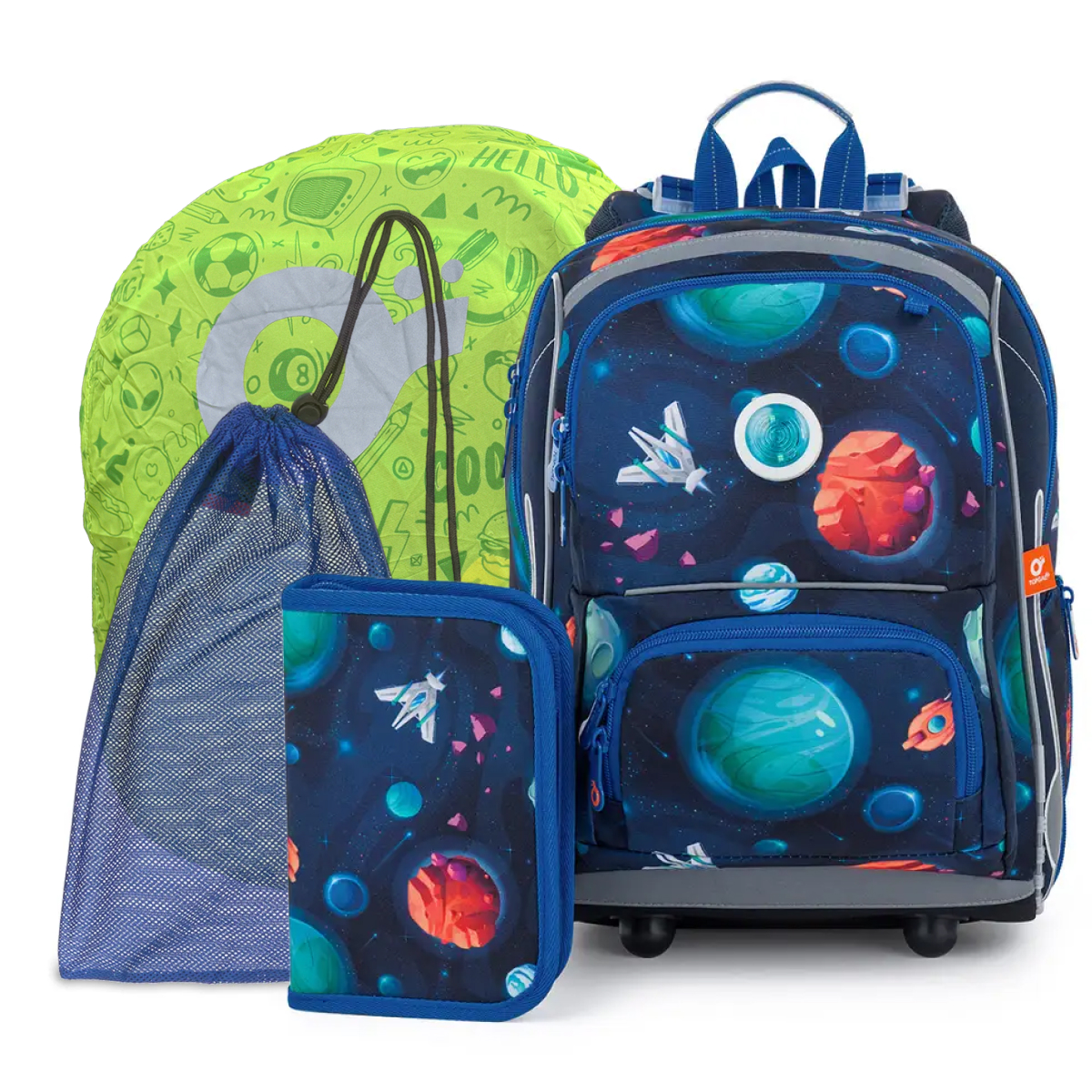Topgal Komplet szkolny BEBE 26013 SET 4IN1