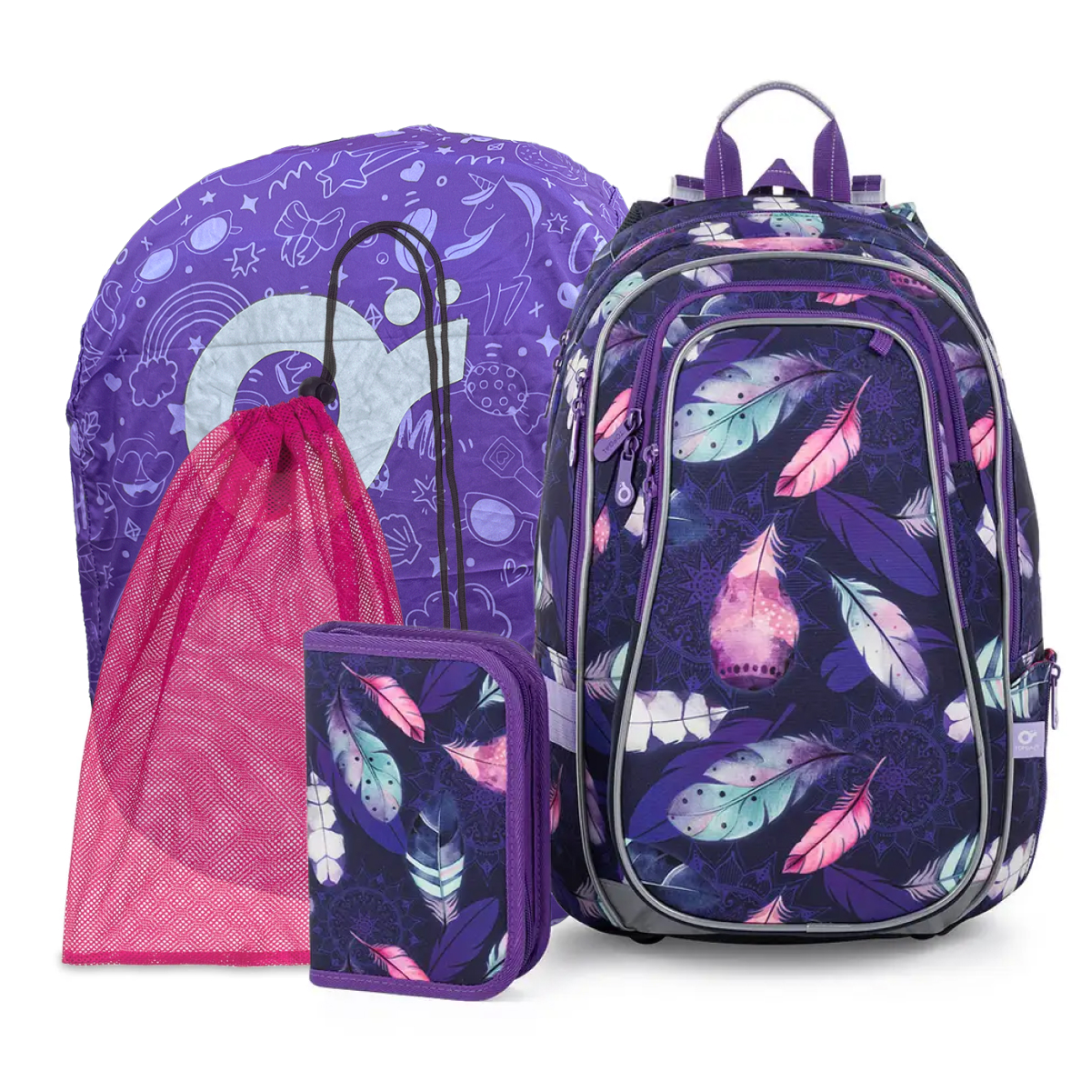 Topgal Komplet szkolny LYNN 26008 SET 4IN1
