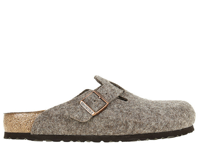 Birkenstock, Kapcie męskie, Boston Cacao, rozmiar 42