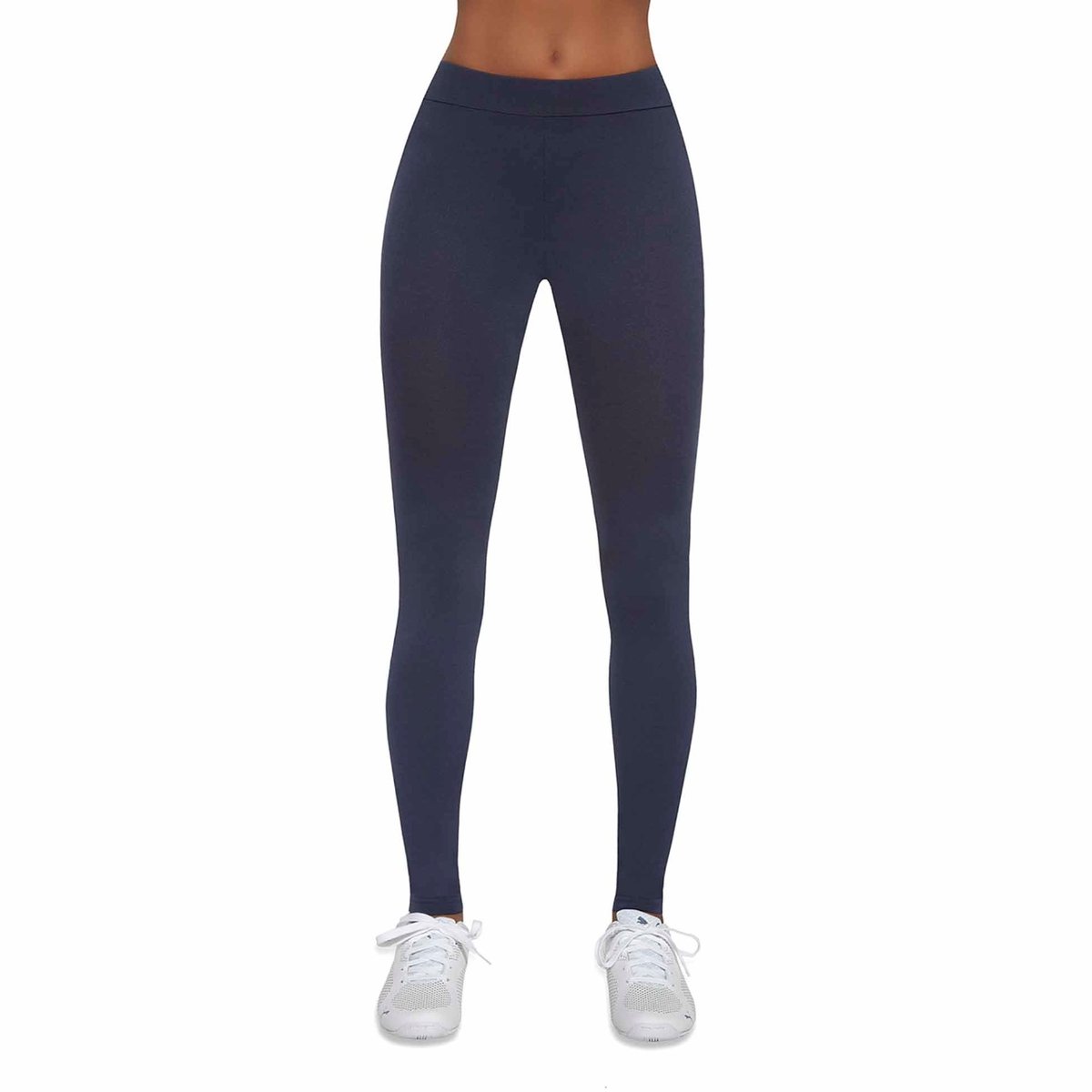Legginsy sportowe granatowe Bas Black