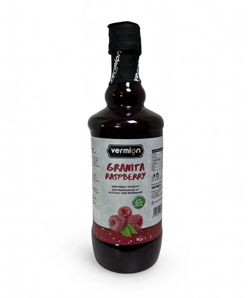 Granita Malina syrop - Vermion Deluxe Food Slush Raspberry