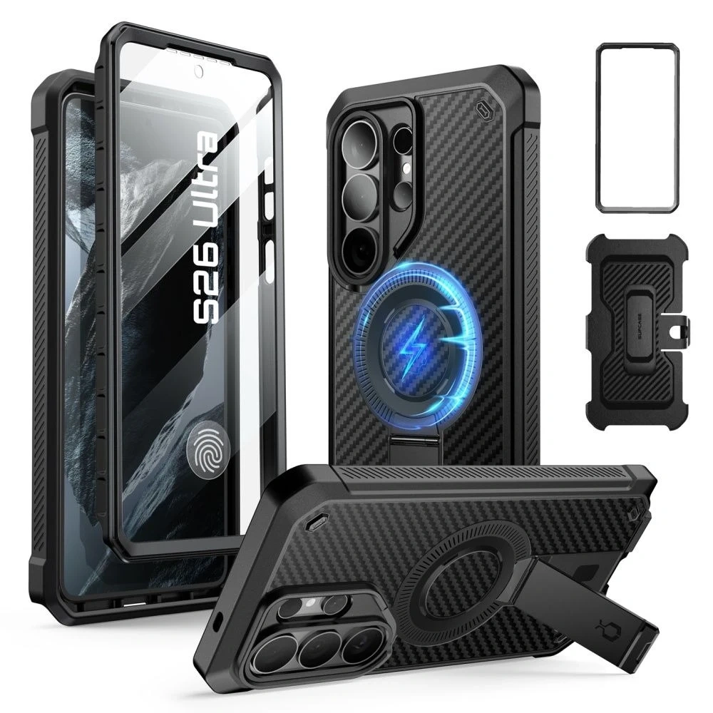 Etui do Samsung Galaxy S26 Ultra Supcase UB Pro Mag Aramid Stand