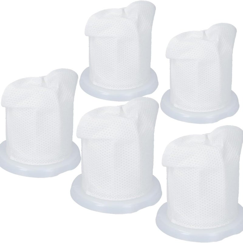 5 filtrów przeciwpyłowych pasujących do odkurzacza Vorwerk VC100. Zestaw filtrów do odkurzacza bezprzewodowego VC100. Filtr do odkurzacza VC 100. Częś