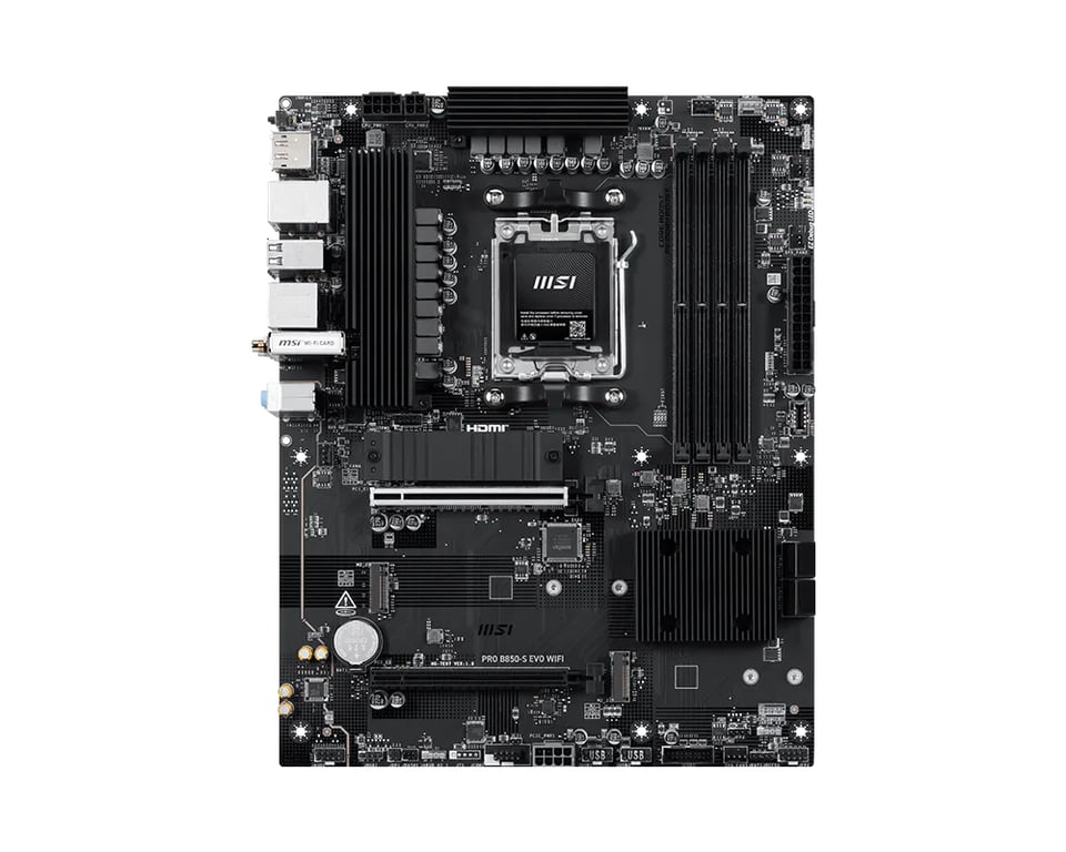 MSI PRO B850-S EVO WIFI B850 AM5 ATX