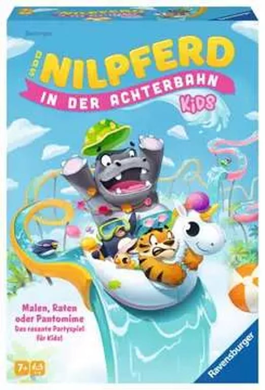 Ravensburger Nilpferd 30 min Gra planszowa Wyścig