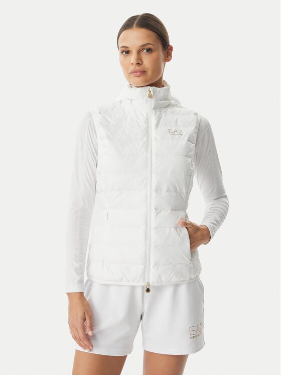 EA7 Emporio Armani Bezrękawnik 7W000472 AF12477 U0002 Biały Regular Fit