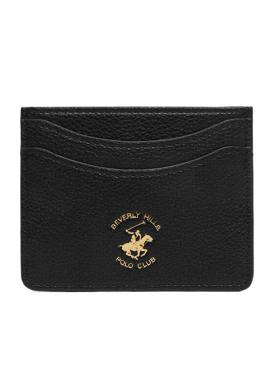 Beverly Hills Polo Club Etui na karty kredytowe CEO-BHPC-W1-007-SS26 Czarny