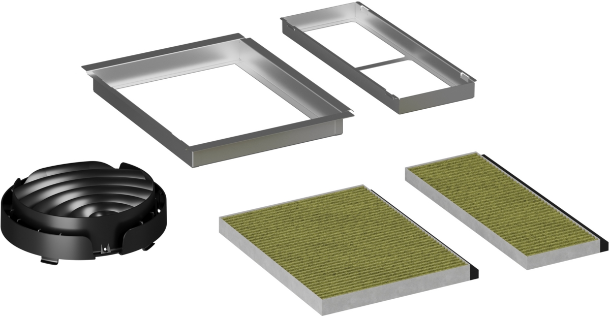 Zestaw recyrkulacji Clean Air Plus do oczyszczania powietrza Bosch DWZ1KK1V6