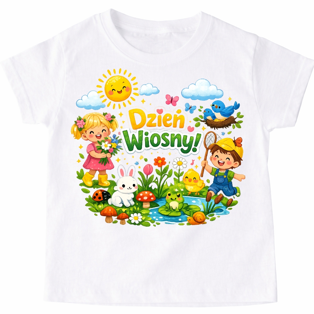 Koszulka na Dzień Wiosny - wzór wiosna23