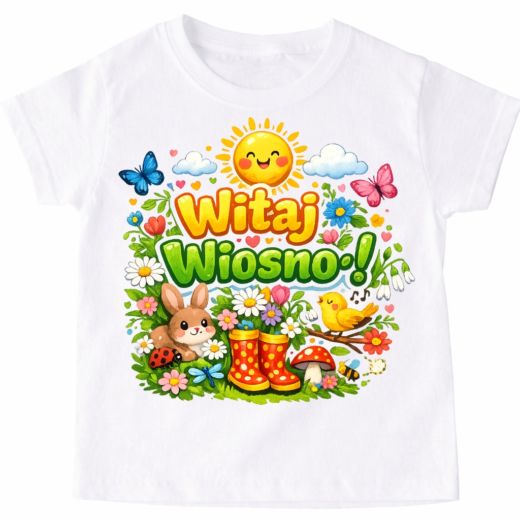 Koszulka na Dzień Wiosny - wzór wiosna29