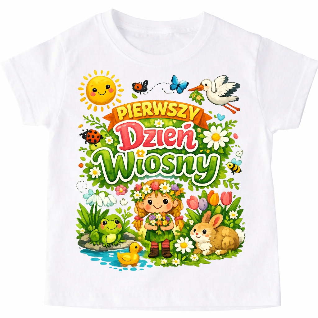 Koszulka na Dzień Wiosny - wzór wiosna30