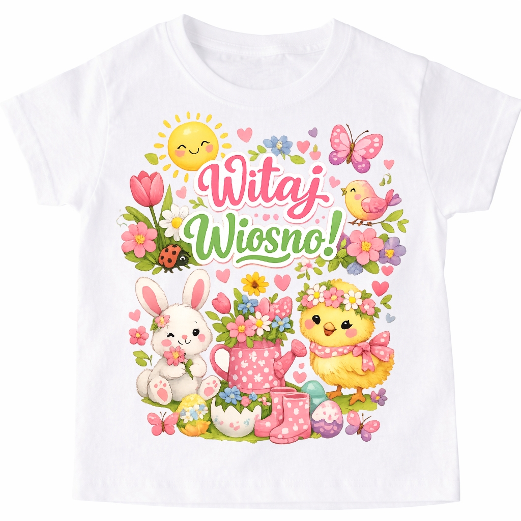 Koszulka na Dzień Wiosny - wzór wiosna34