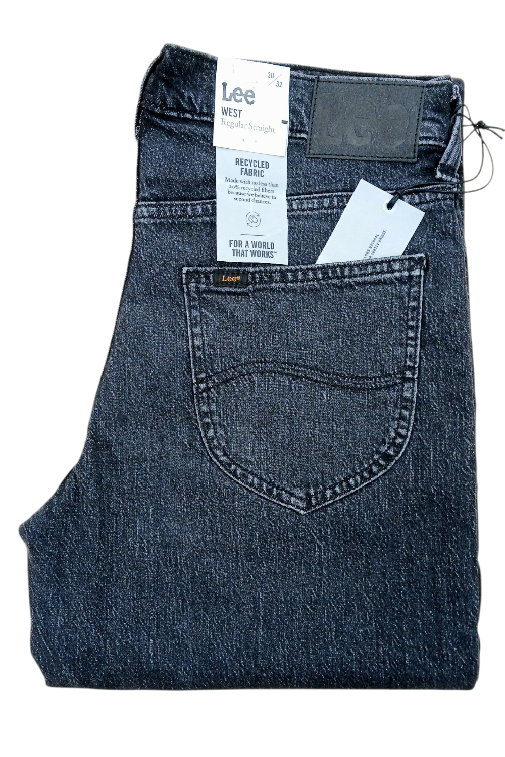 LEE WEST REGULAR STRAIGHT ROCK JEANSY MĘSKIE