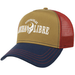 Czapka Lucha Libre by JJ Hats, niebiesko-czerwony, One Size