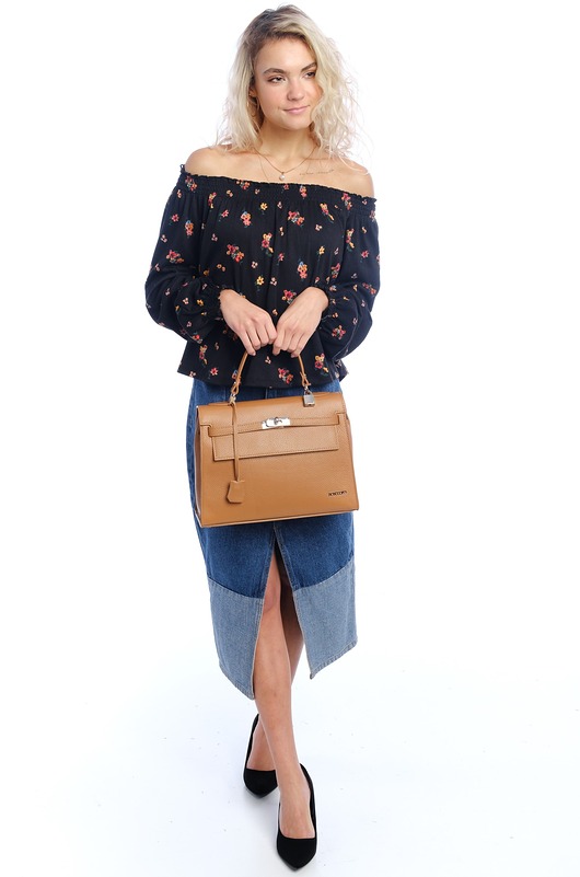 Torba skórzana - Shopper (7098)