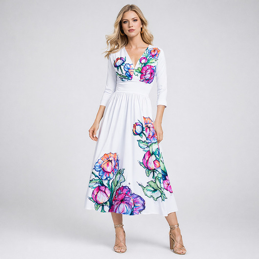 Kwiatola - Suknia ślubna w kwiaty