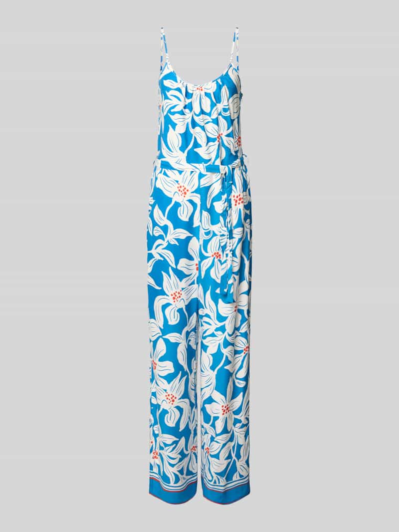 Kombinezon z wiskozy z cienkie ramiączka model 'Rylie'