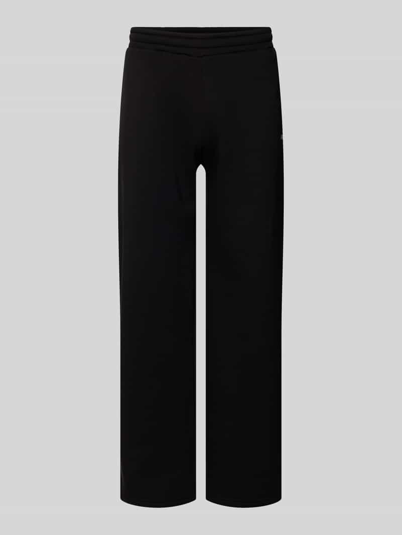 Spodnie dresowe z nadrukiem z logo i kieszenią z tyłu