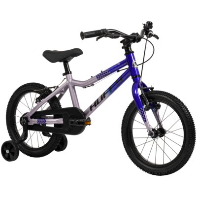 Rower dziecięcy HUFFY Literide Kids 16 cali dla chłopca Srebrno-niebieski
