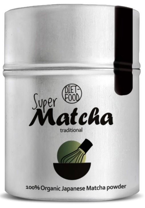Herbata zielona matcha japońska - diet-food 40 g Bio - herbata