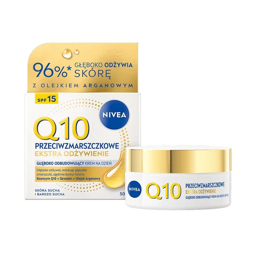 Nivea Q10 Power krem przeciwzmarszczkowy do twarzy 50 ml