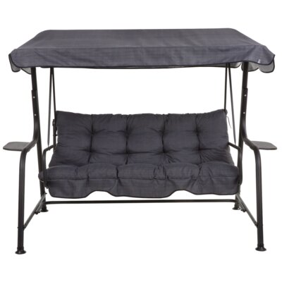 Huśtawka ogrodowa PATIO Hawaii Black Edition H024-07IB