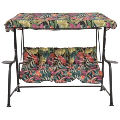 Huśtawka ogrodowa PATIO Hawaii Black Edition G052-23IB