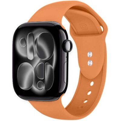 Pasek CRONG Liquid do Apple Watch do koperty 38/40/41/42mm Pomarańczowy