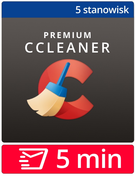 CCleaner Premium (5 stanowisk, 12 miesięcy)