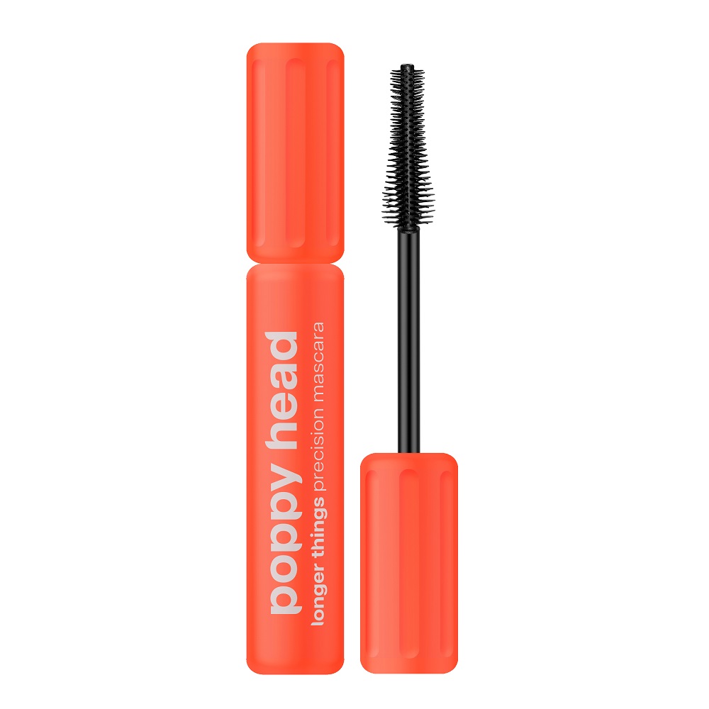 Poppy Head Longer Things Wydłużająco-Rozczesujący Tusz do Rzęs Black 9g