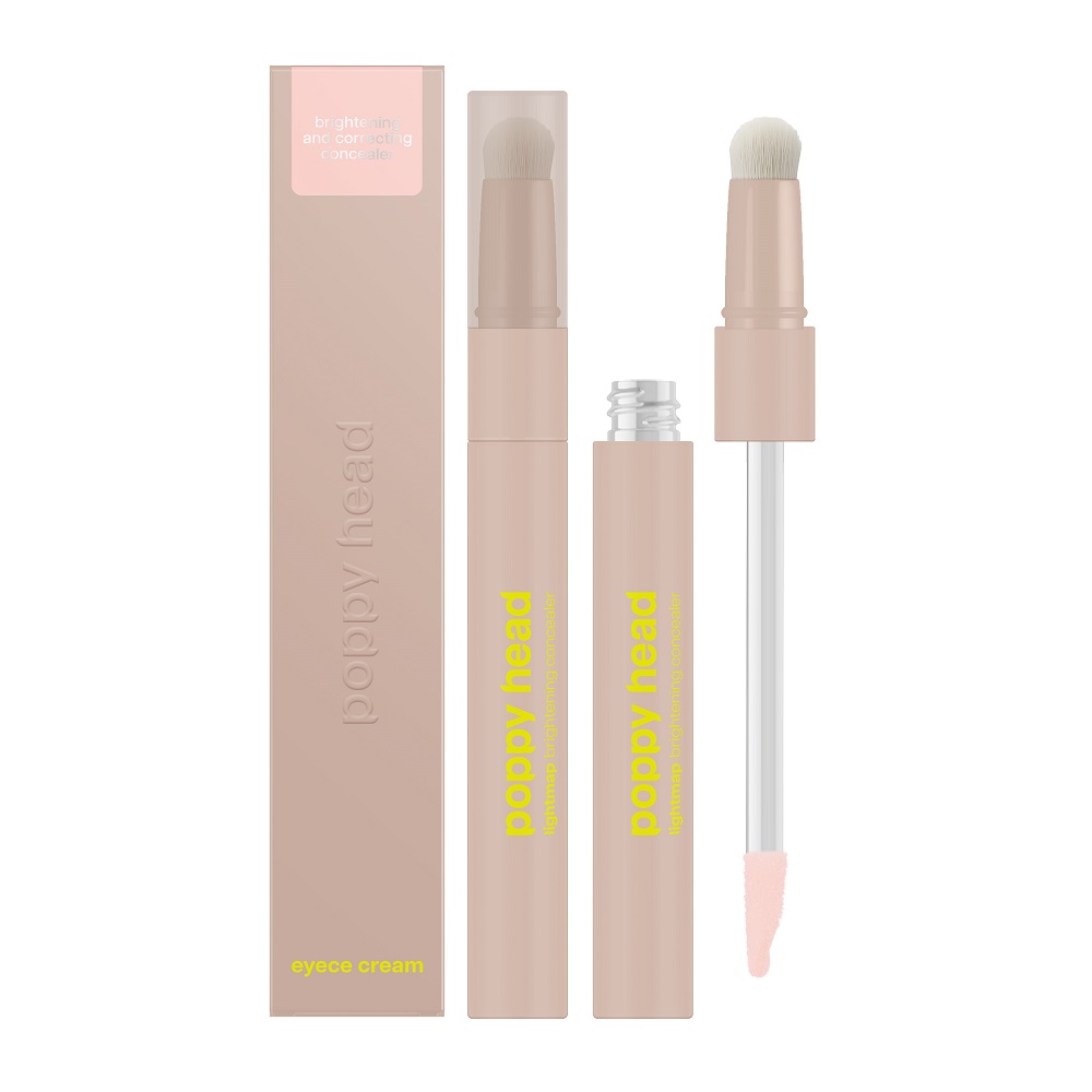 Poppy Head Eyece Cream Rozświetlająco-Korygujący Korektor pod Oczy 01 Pink Gelato