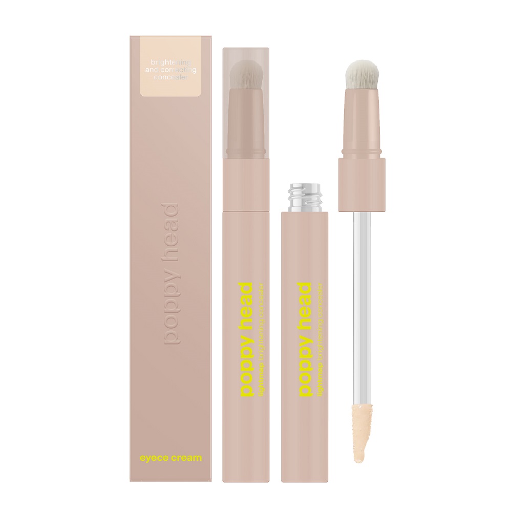 Poppy Head Eyece Cream Rozświetlająco-Korygujący Korektor pod Oczy 03 Vanilla Frost